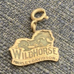 Sterling silver H.D. Charm from Bend, Oregon